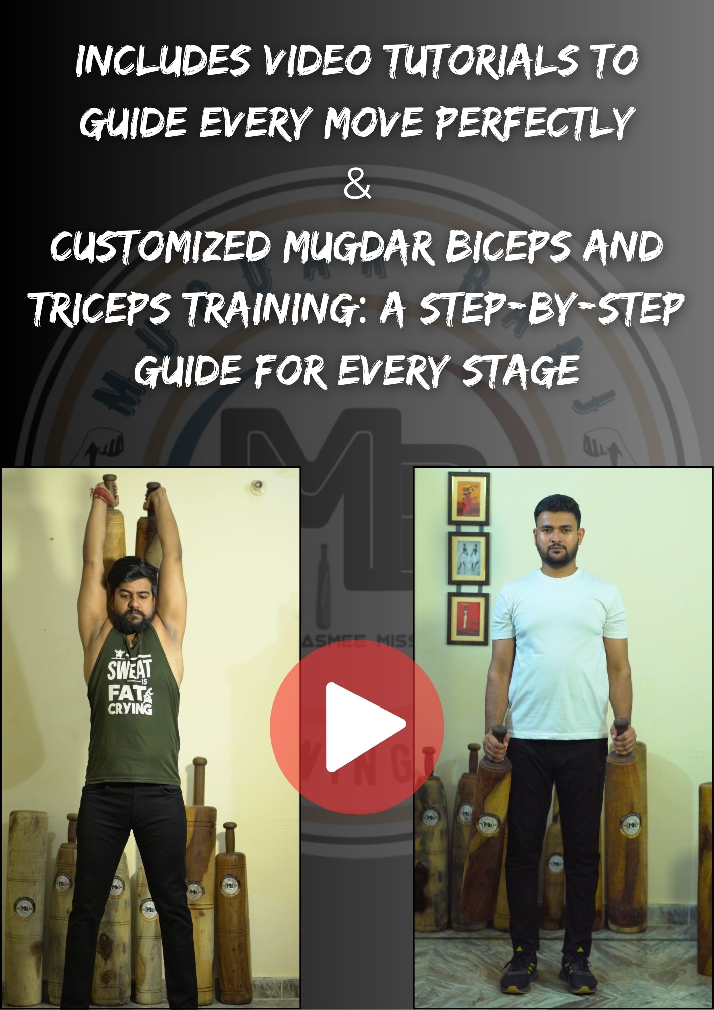 Indian Ancient Strength vs Dumbbells: A Comprehensive Comparison of Mugdar Biceps Curls and Dumbbell Curls