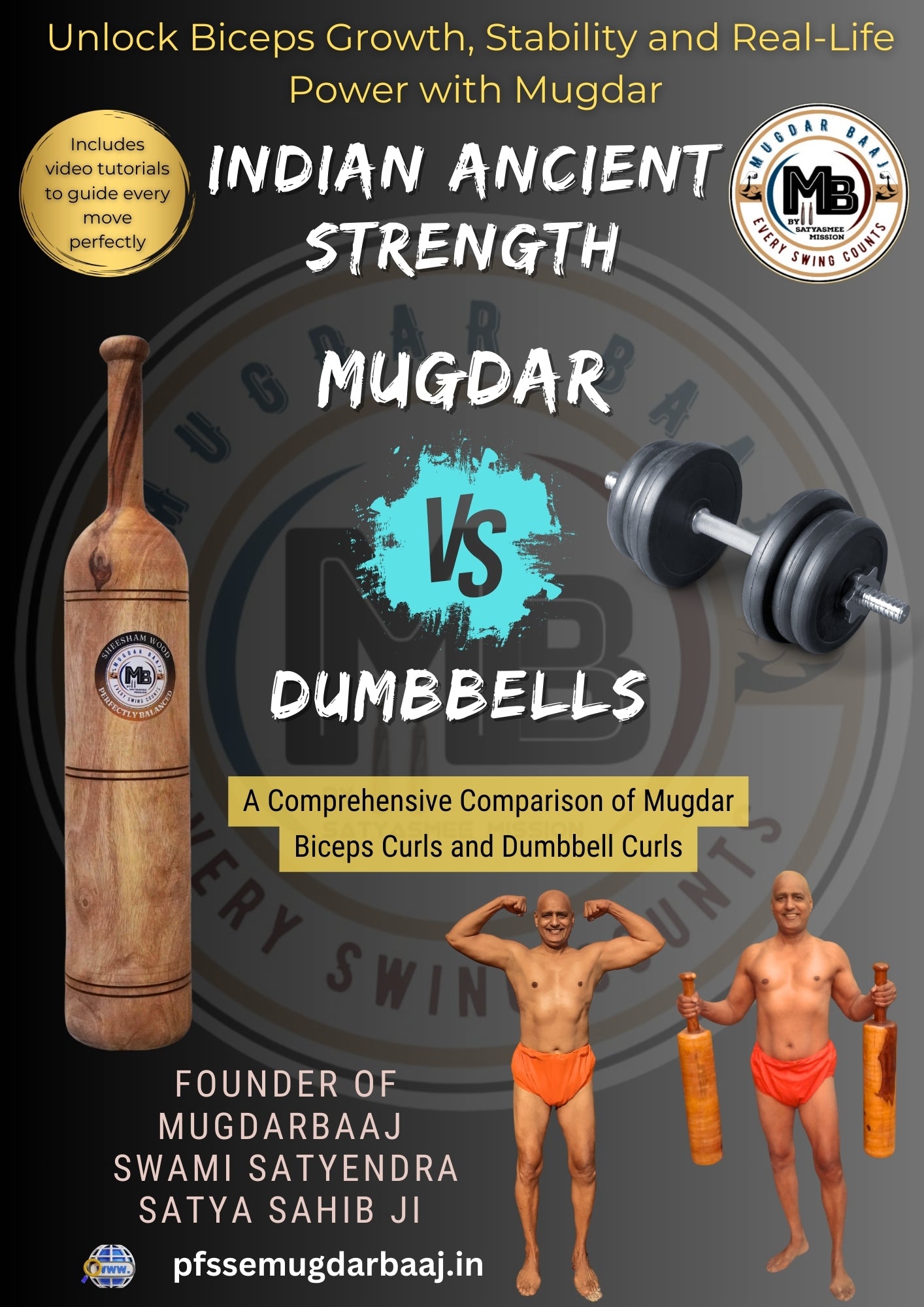 Indian Ancient Strength vs Dumbbells: A Comprehensive Comparison of Mugdar Biceps Curls and Dumbbell Curls